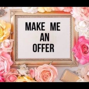 All reasonable offers accepted! 🎀😇